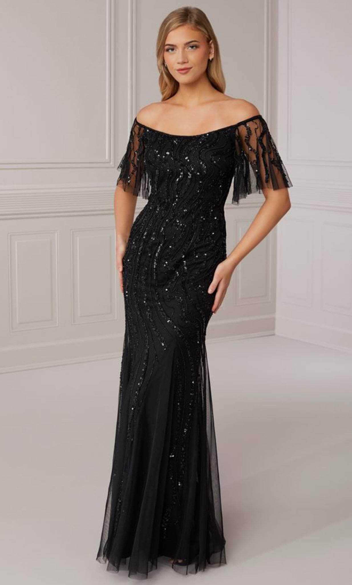 Adrianna Papell Platinum 40422 - Sheath Gown Prom Dress