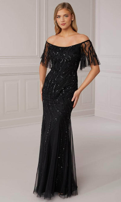 Adrianna Papell Platinum 40422 - Sheath Gown Prom Dress