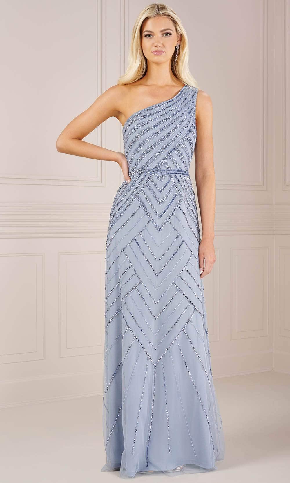 Adrianna Papell Platinum 40432 - Sequin Prom Dress Prom Dresses