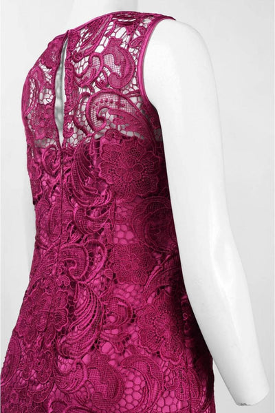Adrianna Papell - Lace Overlay Dress 41863800 in Pink