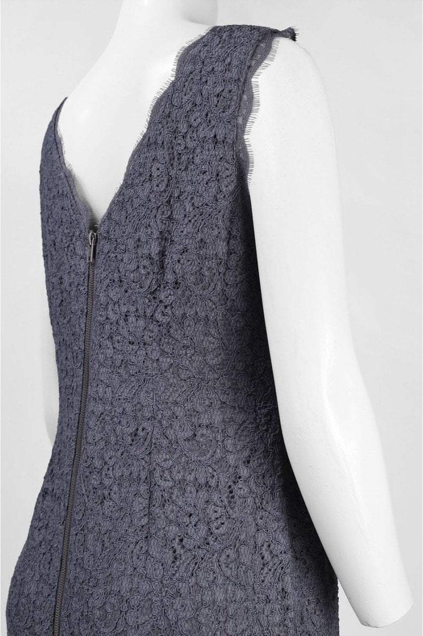 Adrianna Papell - 41871750SC Sleeveless Scallop Fitted Dress Adrianna Papell - 41871750SC Sleeveless Scallop Fitted Dress