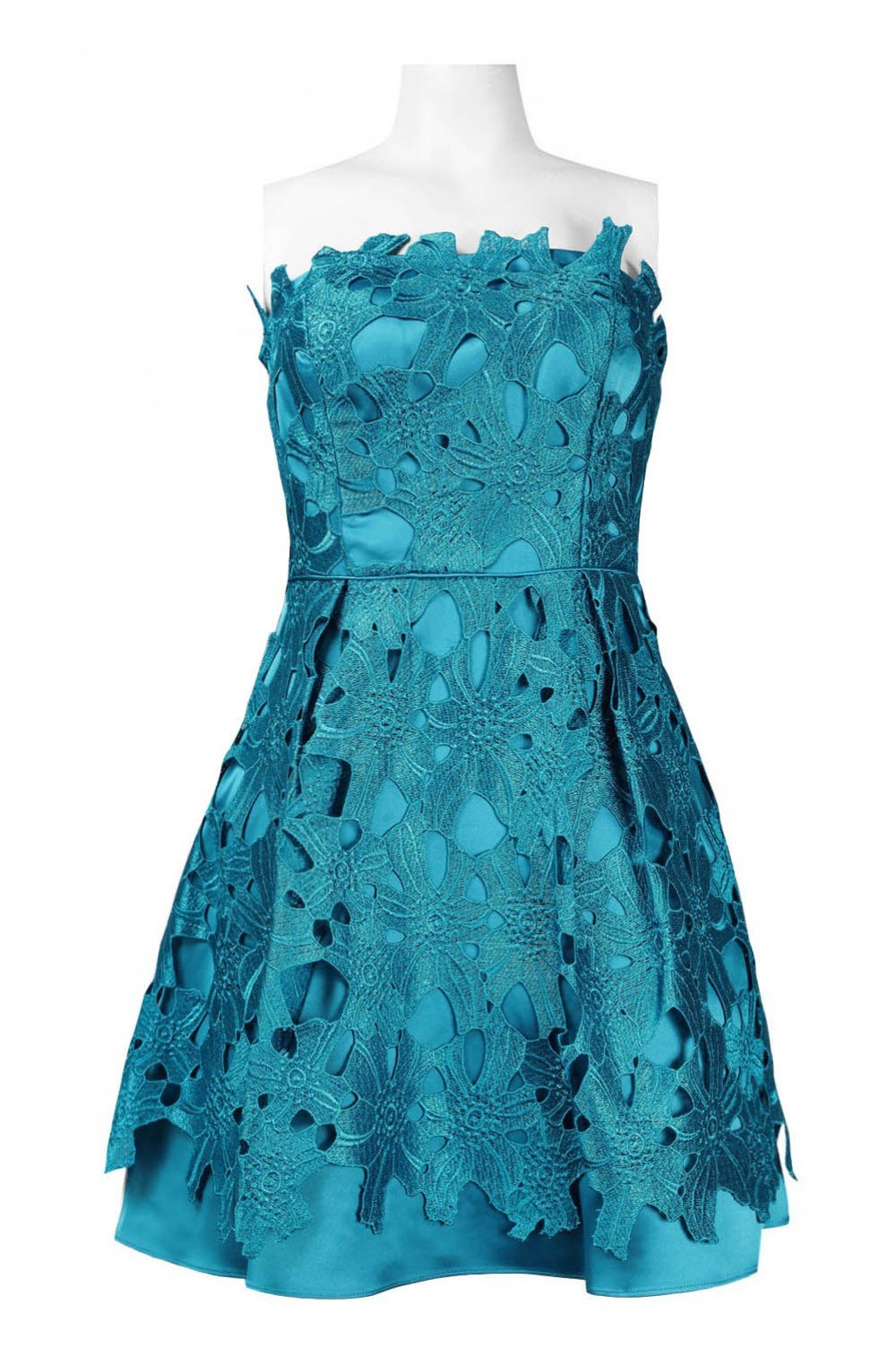 adrianna papell crochet dress ADRIANNA BY ADRIANNA PAPELL Crochet Sheath Midi Dress