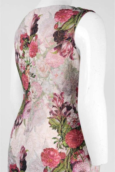 Adrianna Papell - Floral Cocktail Dress 81925491 in Multi-Color