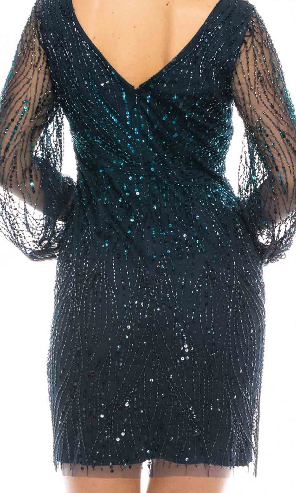 adrianna papell beaded cocktail dress Adrianna Papell Women's Boat-Neck Beaded Sheath Dress - ROSE GOLD