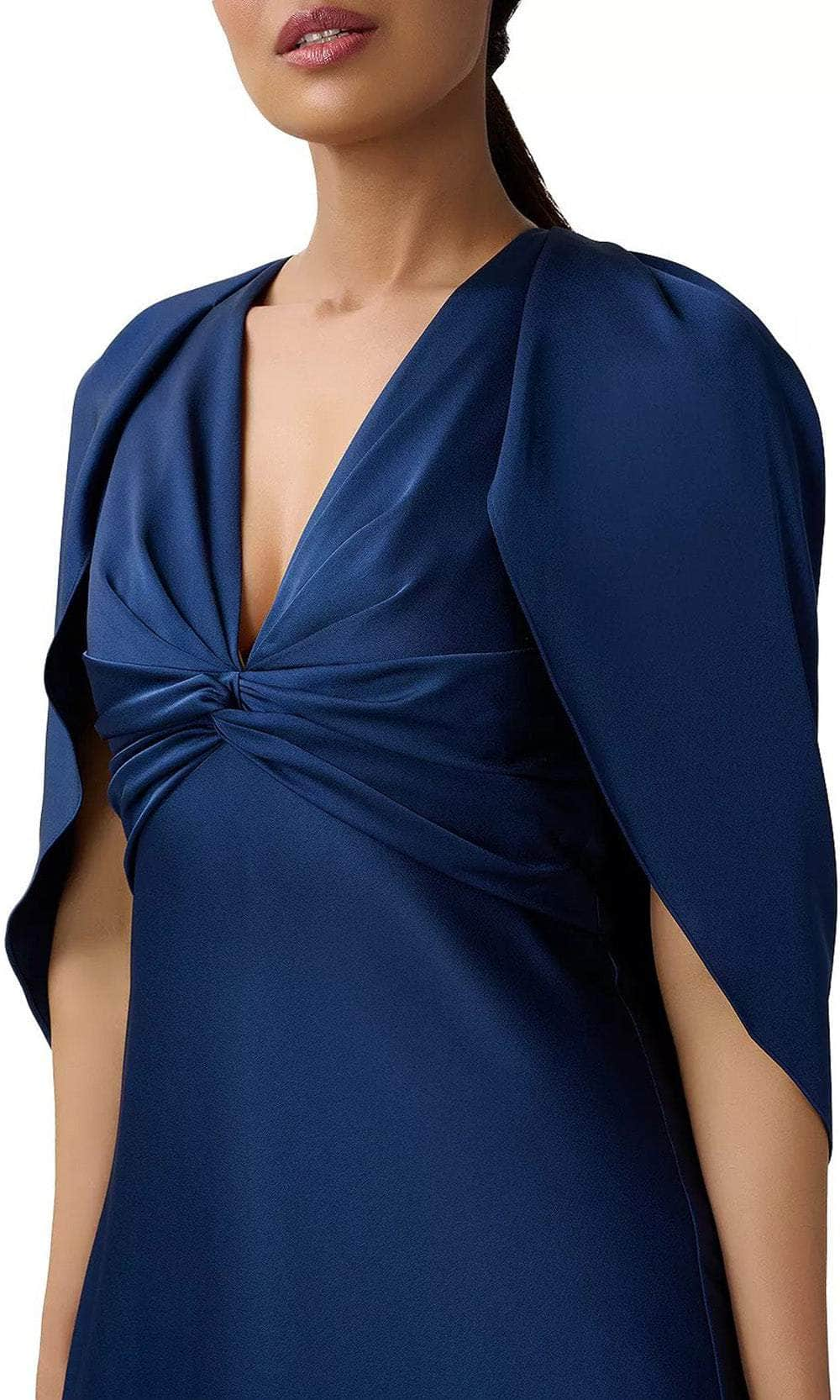 Aidan Mattox MD1E207383 Empire Satin Dress ADASA