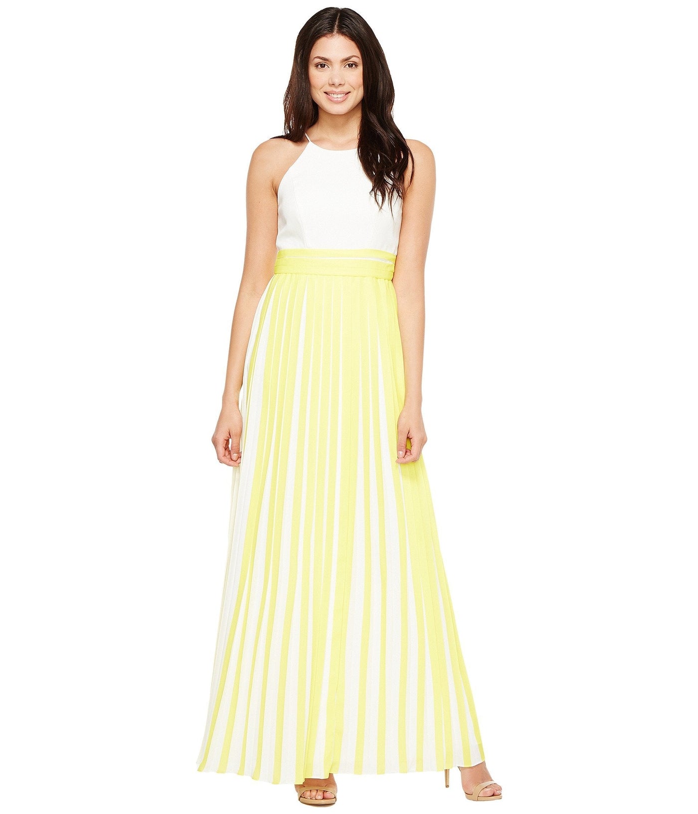 aidan mattox yellow dress One Shoulder Gown Create a confident dressy look with the Aidan Mattox MD1E200858 aidan mattox yellow dress Amarra
