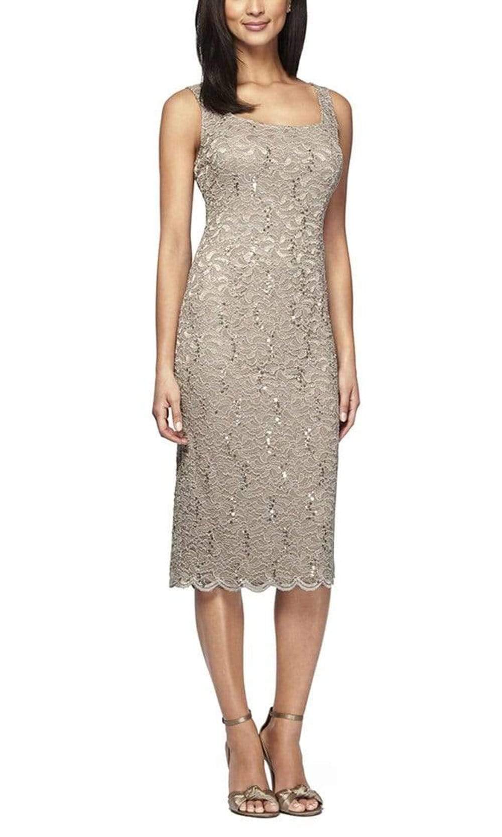 Alex Evenings - 112264 Two-Piece Allover Lace Jacket Dress Mother of the Bride Dresses