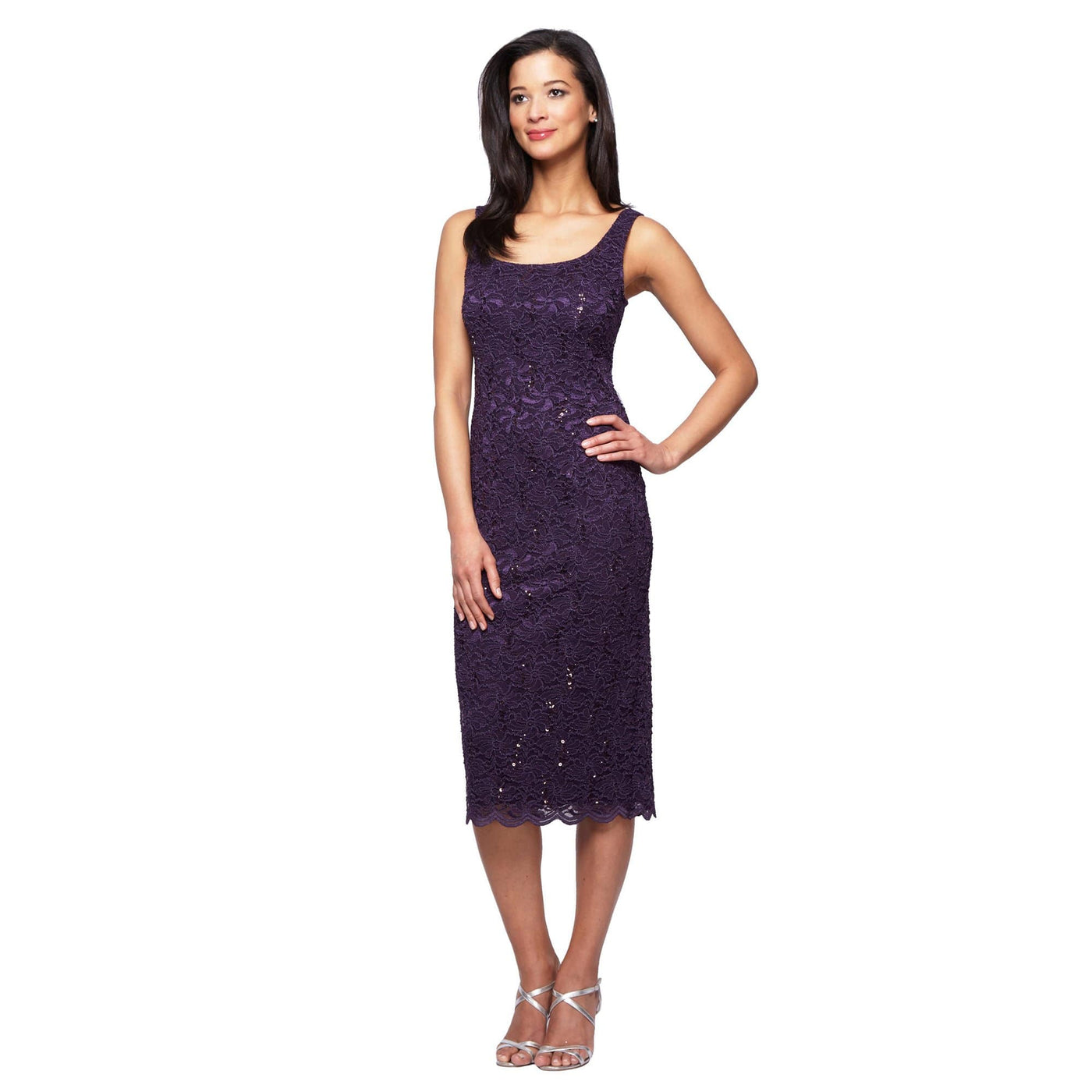 Alex Evenings - 112264 Two-Piece Allover Lace Jacket Dress Mother of the Bride Dresses