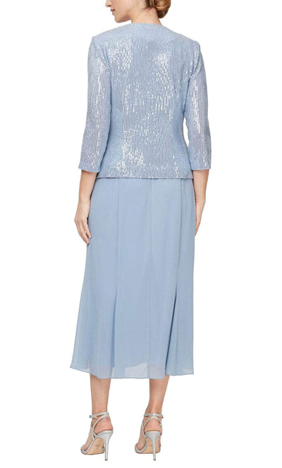 Alex Evenings 8127721 - Embellished Formal Dress with Jacket Mother of the Bride Dresses