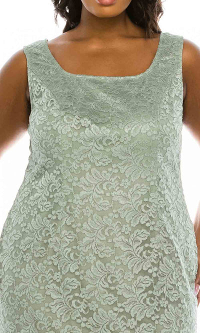 Alex Evenings - 4122009 Lace Jacket Dress In Blue