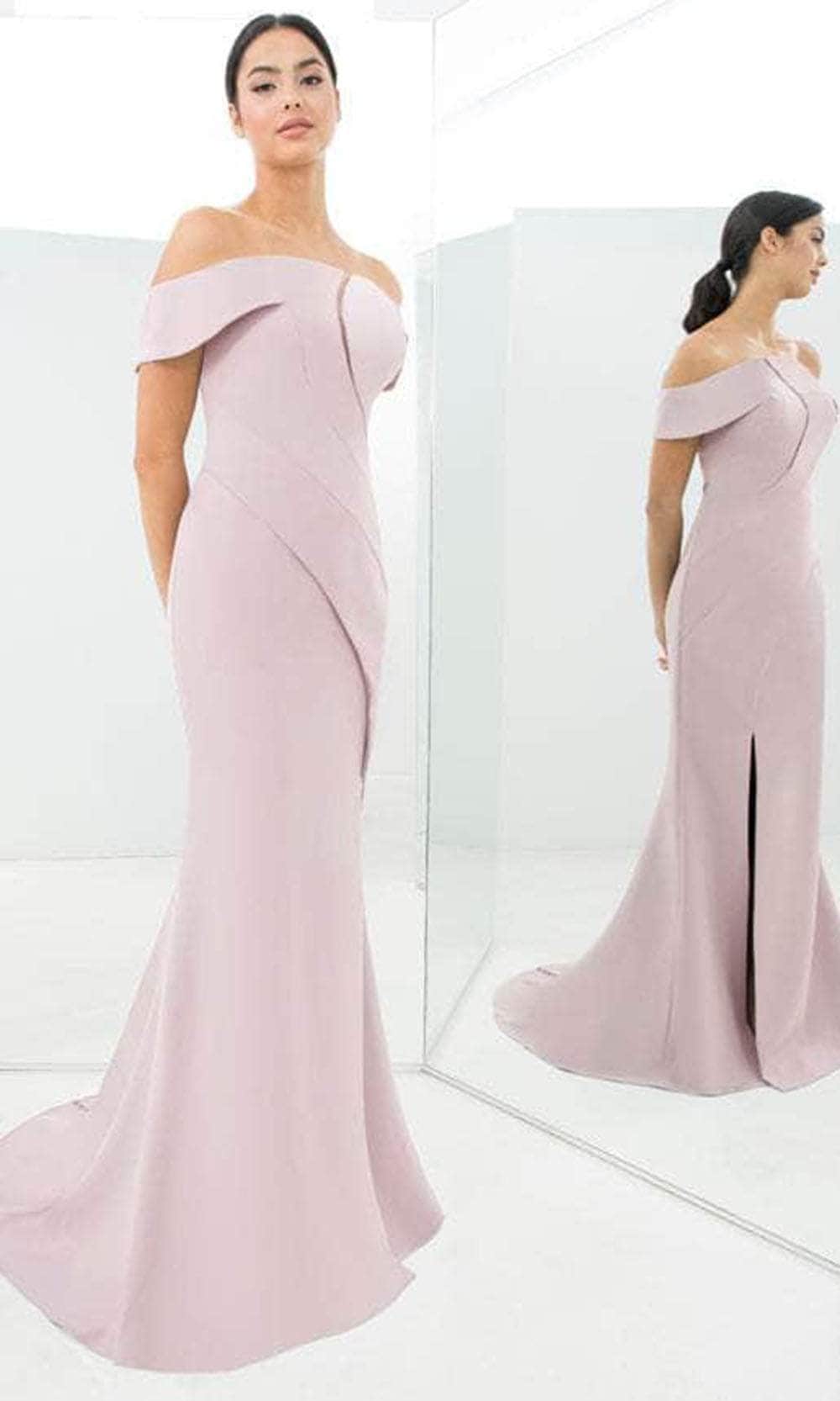 Alexander By Daymor 1373 - Off-Shoulder Cutout Formal Gown Special Occasion Dress