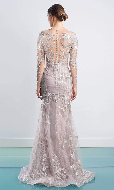 Alexander By Daymor - 1474 Illusion Embellished Tulle Gown Evening Dresses