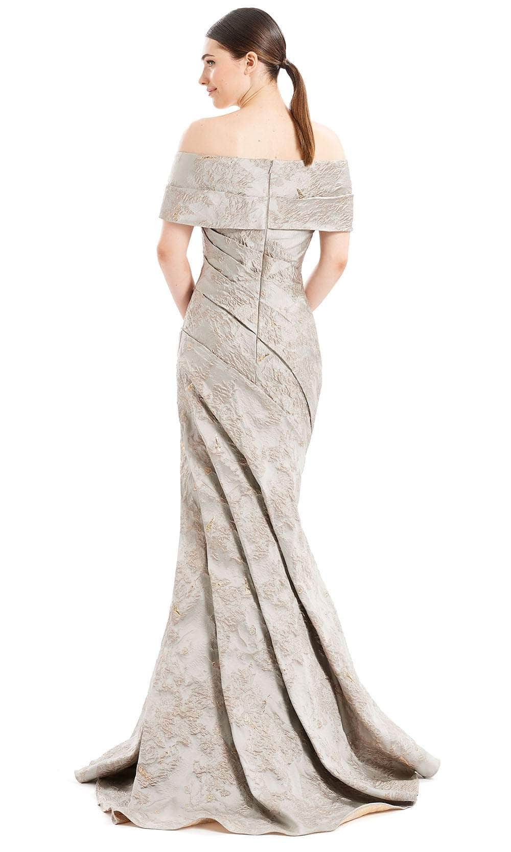Alexander By Daymor 1666F22 - Faux Wrap Mermaid Gown Special Occasion Dress