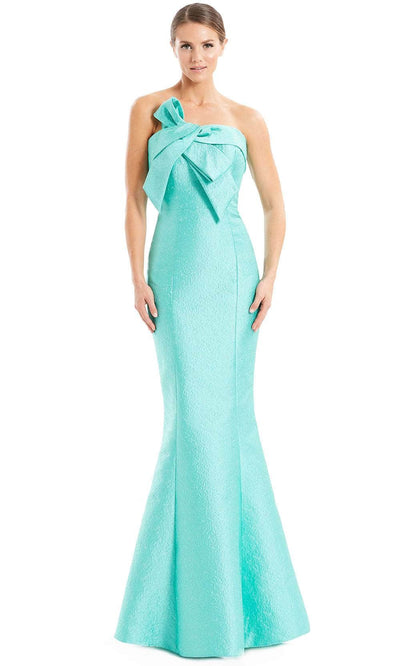Alexander By Daymor 1677F22 - Bow Accent Mermaid Evening Gown Special Occasion Dress