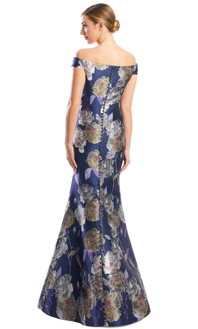 Alexander by Daymor 1767S23 - Floral Printed Evening Gown Evening Dresses