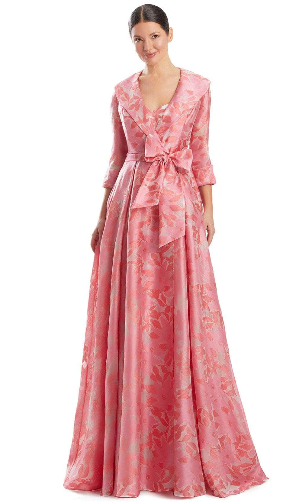 Alexander by Daymor 1963S24 - Sleeveless With Jacket Ballgown Ball Gowns 4 /  Pink/Multi