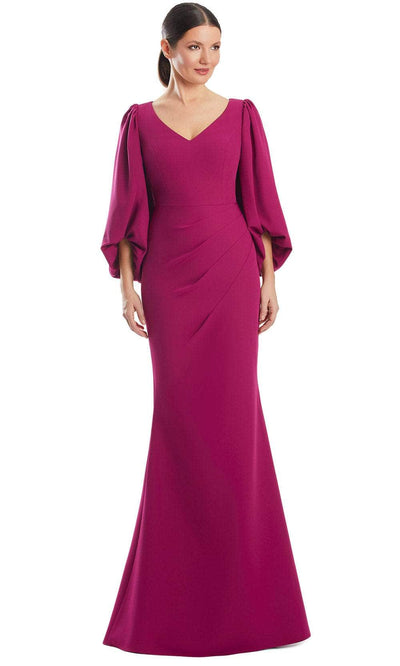 Alexander by Daymor 1974S24 - Quarter Sleeve Stone Accented Gown Evening Dresses
