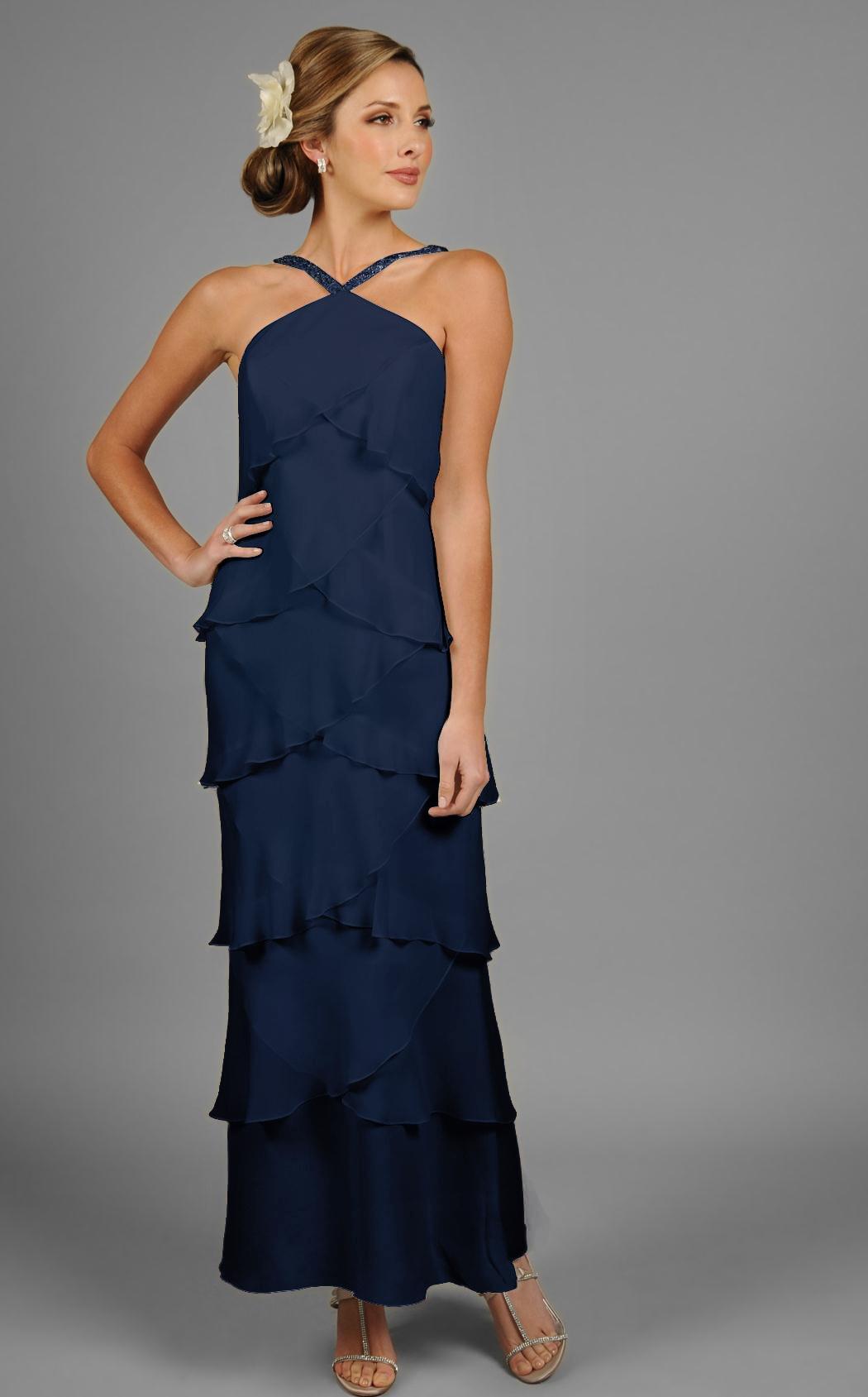 Alexander by Daymor 3451 - Long Sheath Dress Alexander by Daymor 3451 - Long Sheath Dress