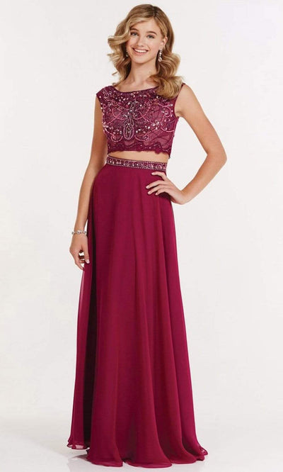 Alyce Paris - 1171 Two Piece Beaded A-Line Dress Evening Dresses