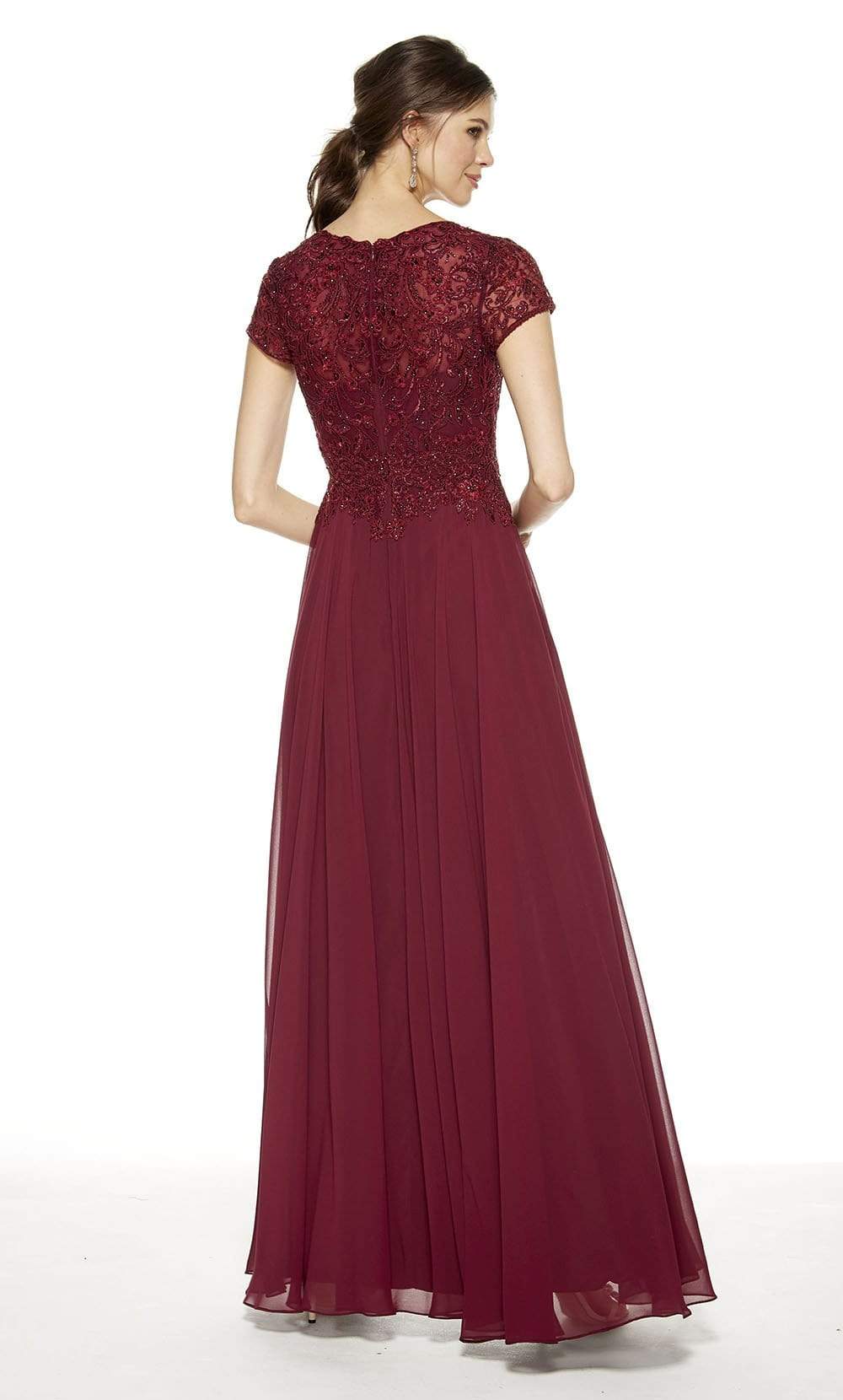 Alyce Paris - A-Line Dress 27389 In Red