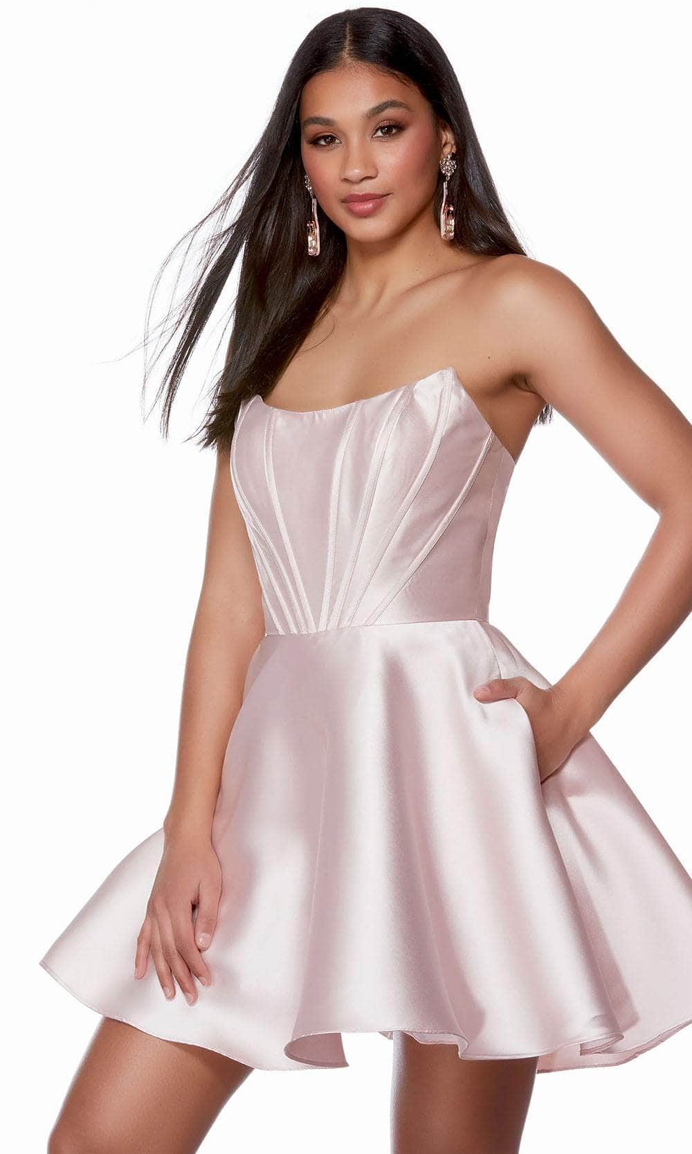 Alyce Paris 3134 - Corset A-Line Homecoming Dress Special Occasion Dresses