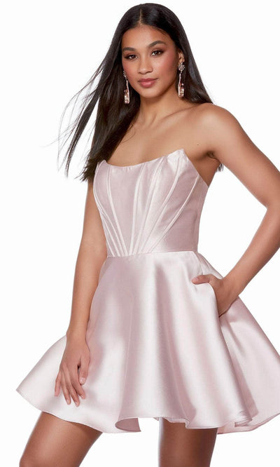 Alyce Paris 3134 - Corset A-Line Homecoming Dress Special Occasion Dresses