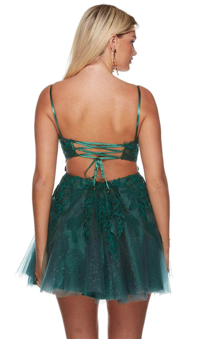 Alyce Paris 3140 - Embroidered Sleeveless Homecoming Dress Prom Dresses