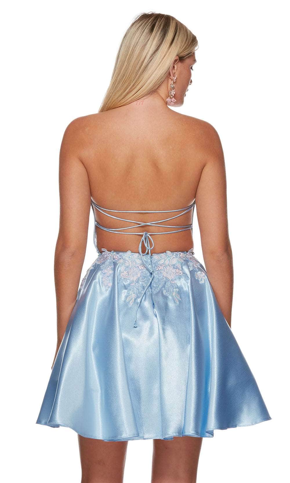 Alyce Paris 3158 - Strapless Embroidered Dress Special Occasion Dresses