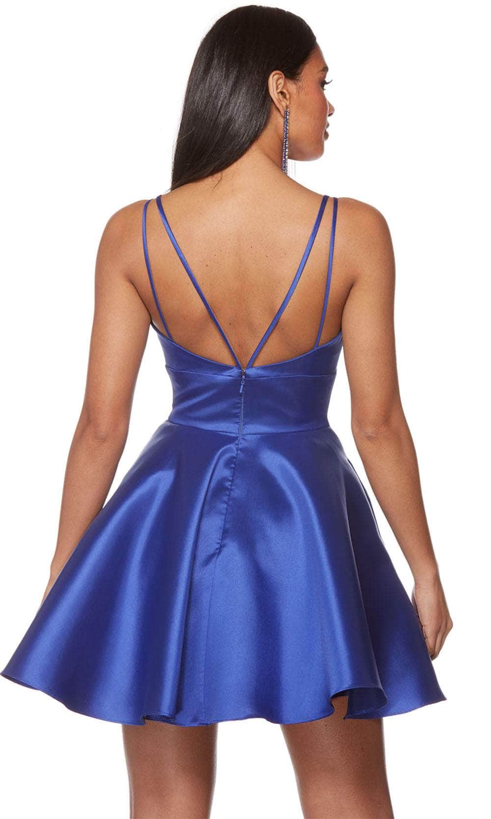 Alyce Paris 3168 - A-Line Mikado Homecoming Dress Homecoming Dresses