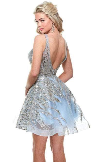 Alyce Paris 3947 - Shimmering Sleeveless Cocktail Dress Cocktail Dresses