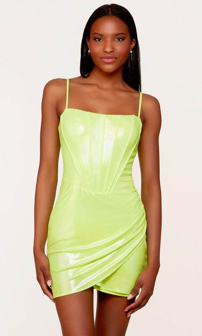 Alyce Paris 4701 - Straight-Across Neckline Sleeveless Cocktail Dress Prom Dresses