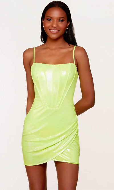 Alyce Paris 4701 - Straight-Across Neckline Sleeveless Cocktail Dress Prom Dresses