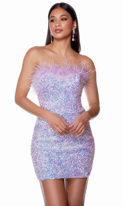 Alyce Paris 4767 - Sweetheart Sequin Homecoming Dress Special Occasion Dresses