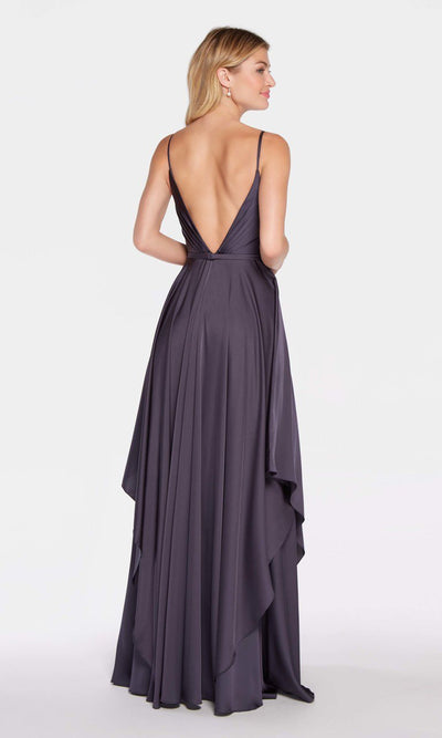 Alyce Paris - 60091 Ruched Plunging Tiered Evening Dress Special Occasion Dress