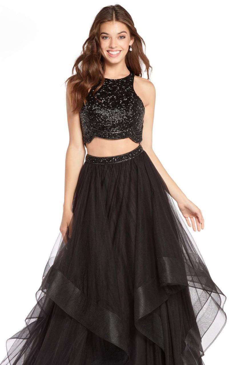 Alyce Paris - 60207 Two Piece Embellished Tulle Ballgown Special Occasion Dress