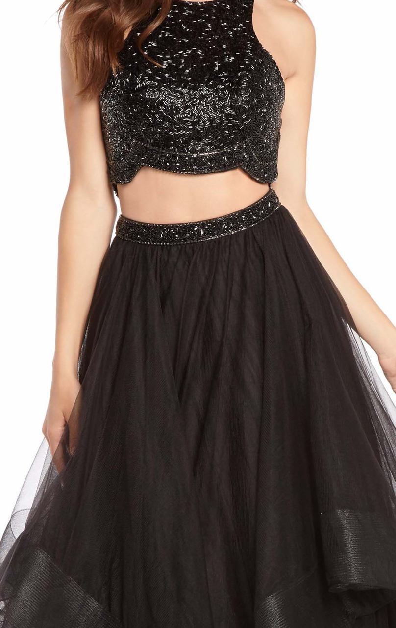 Alyce Paris - 60207 Two Piece Embellished Tulle Ballgown Special Occasion Dress