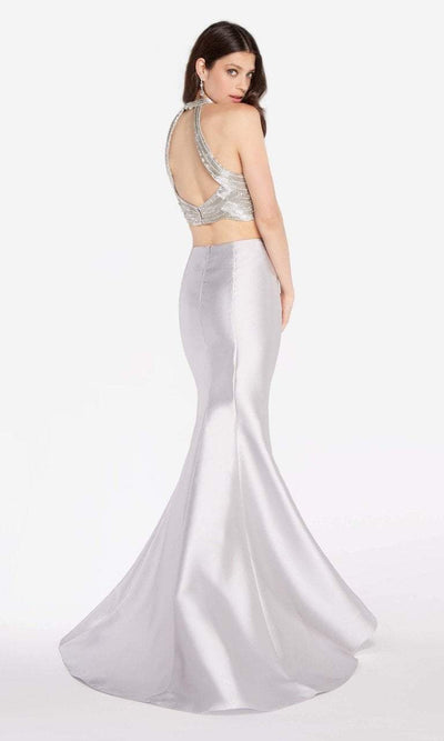 Alyce Paris - 60216 Halter Neckline Mikado Mermaid Gown Special Occasion Dress