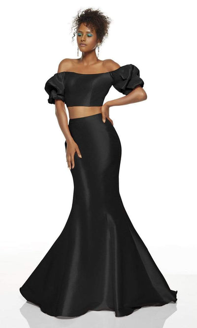 Alyce Paris - 60746 Two Piece Off-Shoulder Mermaid Gown Evening Dresses
