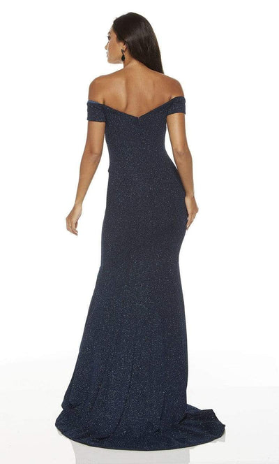 Alyce Paris - 60794 Off-Shoulder Straight Across Long Dress Bridesmaid Dresses
