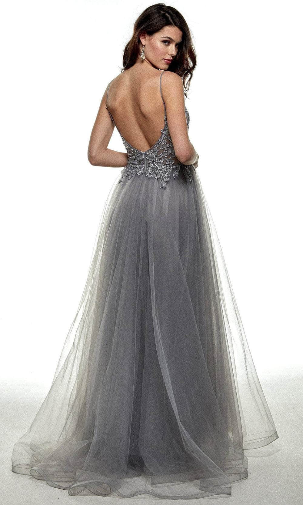 Alyce Paris 61003 - Sheer Bodice Ballgown Special Occasion Dress