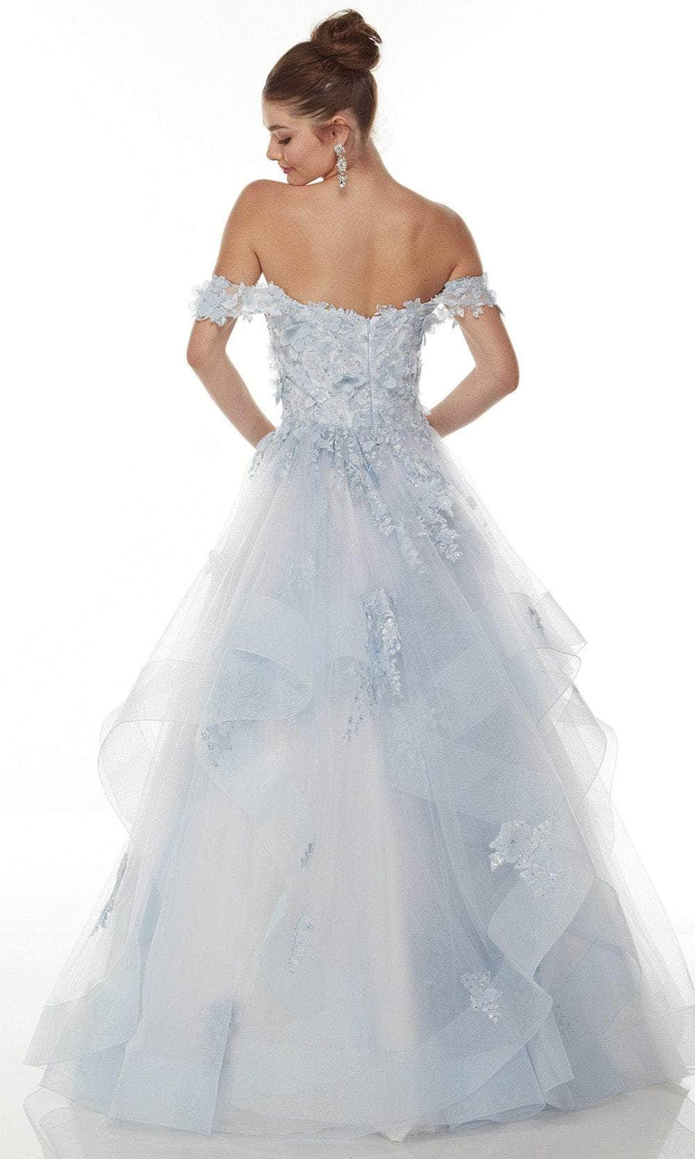 Alyce Paris 61065 - Off-Shoulder Semi-Ballgown Special Occasion Dress