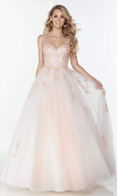 Alyce Paris - 61079 Lace Ornate Sweetheart Gown Special Occasion Dress