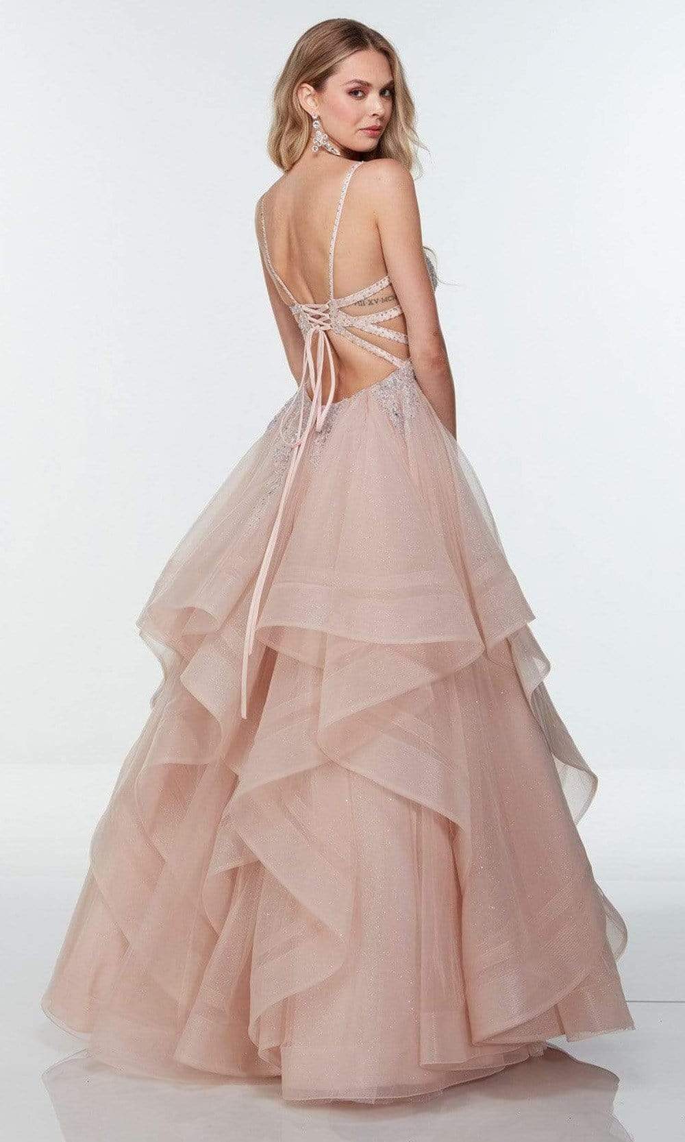 Alyce Paris - 61109 Sleeveless Cutout Back Ballgown Prom Dresses