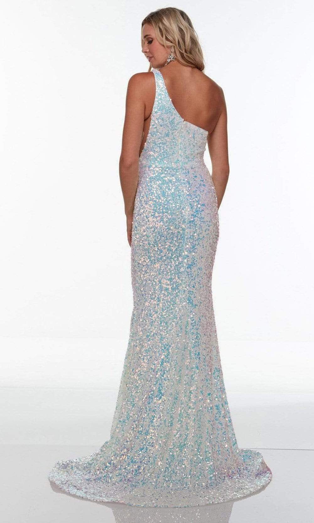 Alyce Paris - 61114 One Shoulder Sequin Gown Prom Dresses