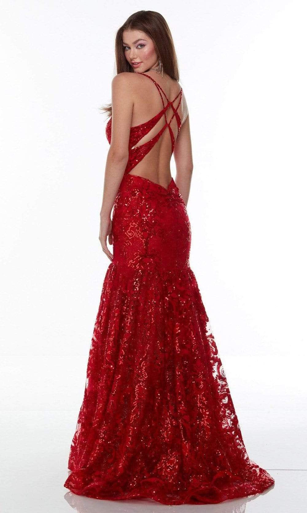 Alyce Paris - 61132 Sleeveless Sequin Lace Gown Prom Dresses