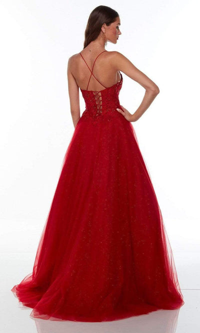 Alyce Paris - 61134 Spaghetti Straps Tulle Ballgown Formal Gowns
