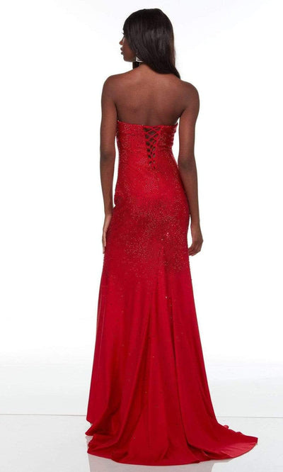 Alyce Paris - 61137 Bead-Ornate High Slit Gown Special Occasion Dress