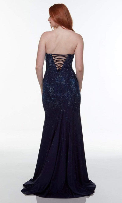 Alyce Paris - 61137 Bead-Ornate High Slit Gown Special Occasion Dress