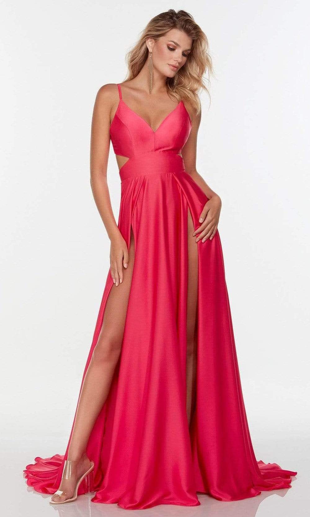 Alyce Paris - 61140 Long Cutout Accented Gown Special Occasion Dress
