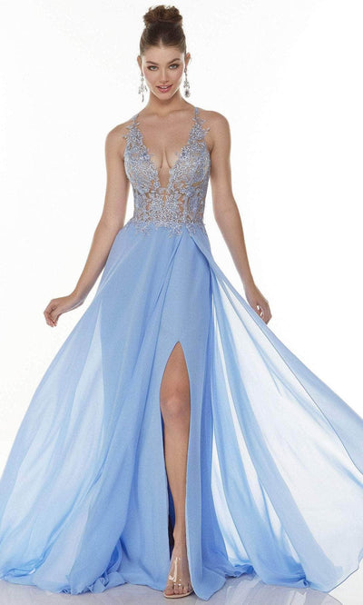 Alyce Paris 61143 - Illusion Bodice Formal Dress Special Occasion Dress